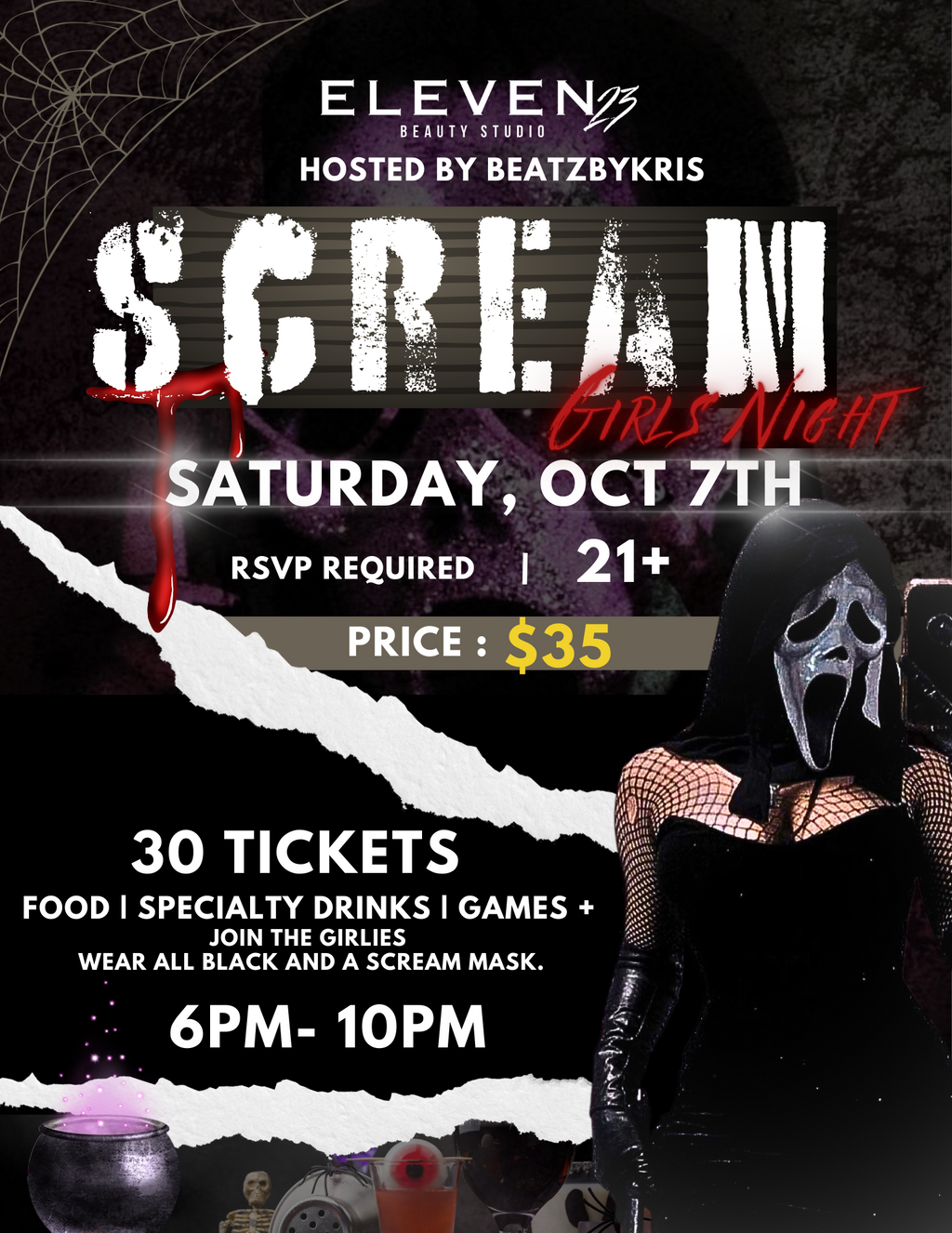SCREAM GIRLS NIGHT 👻 21+